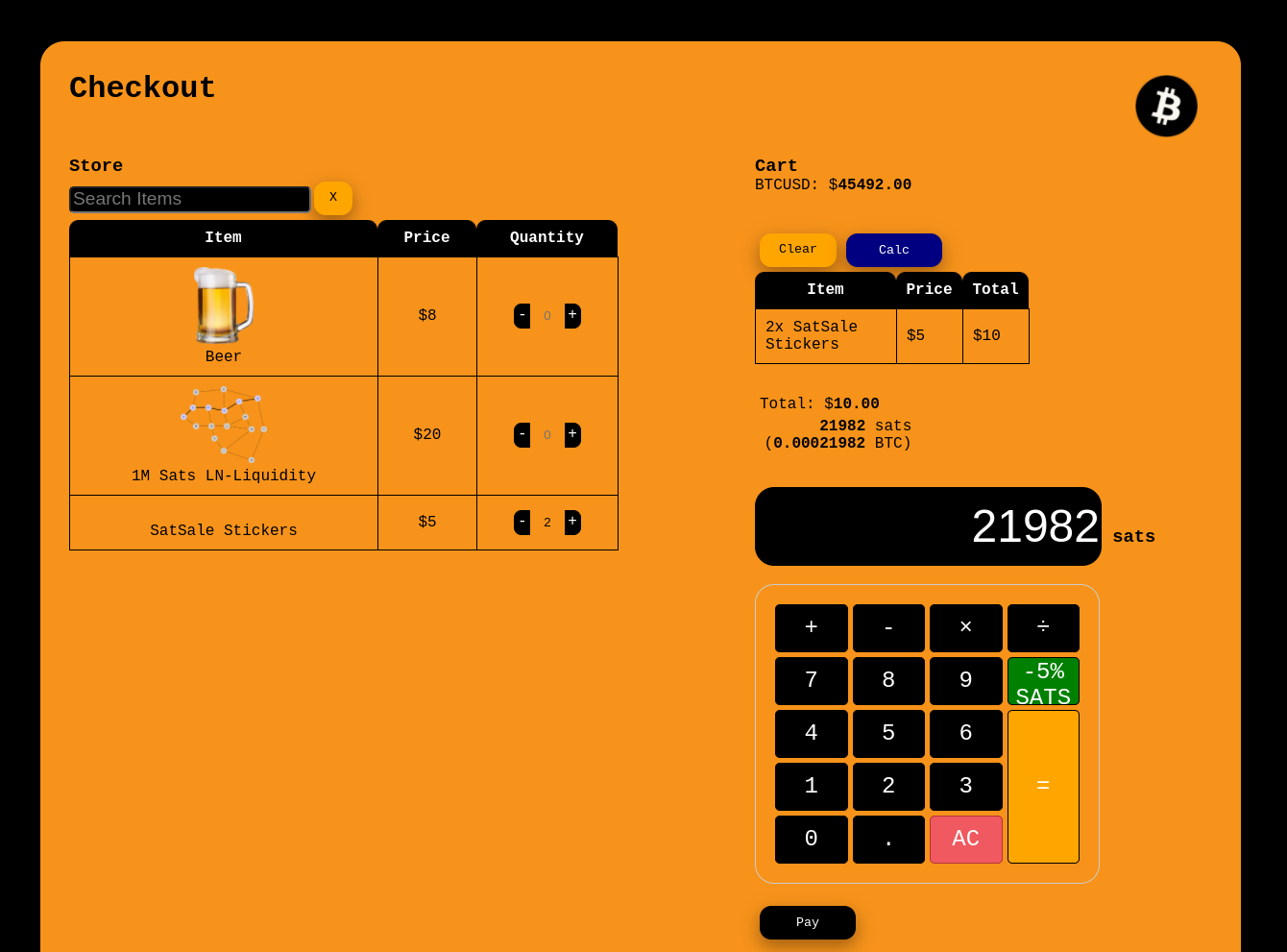 Store Demo